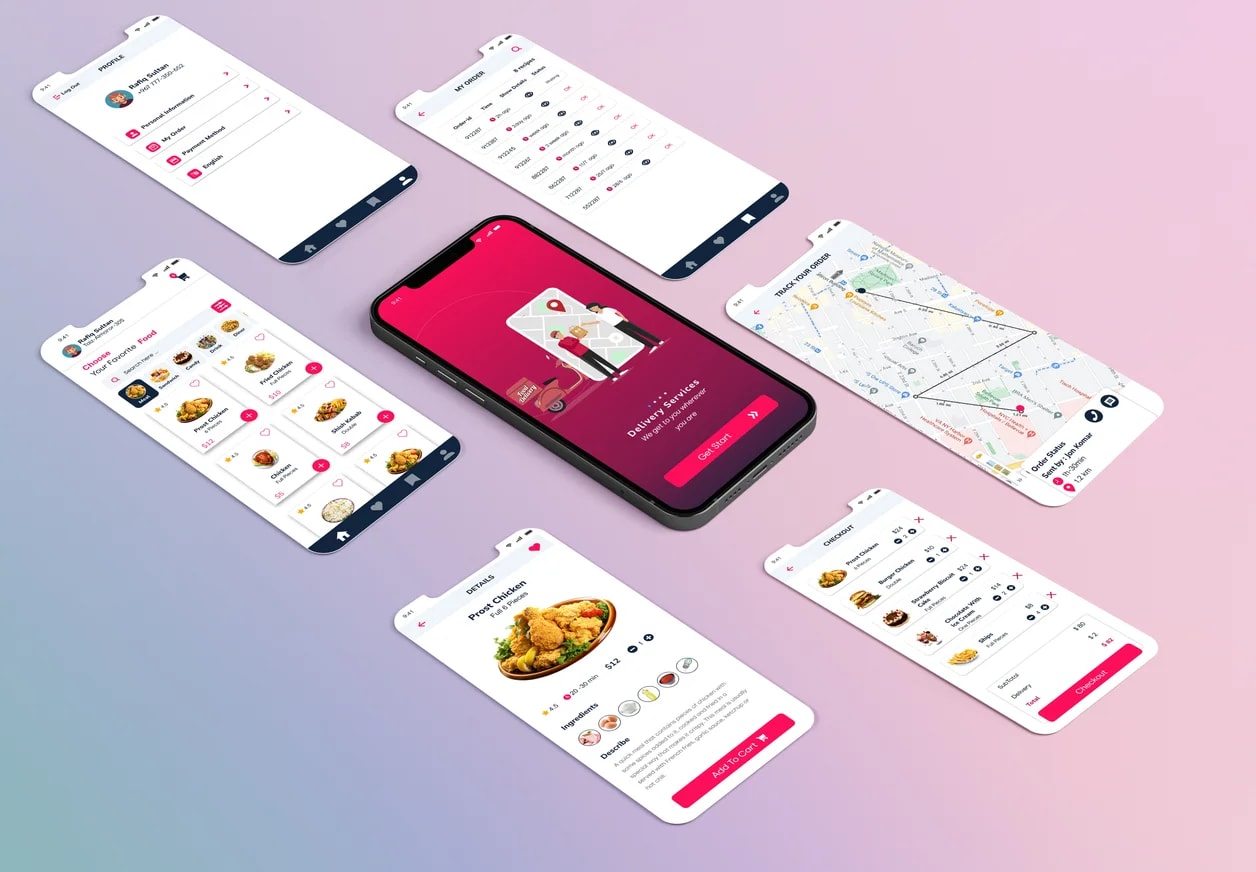 Food Delivery Mobile App preview
